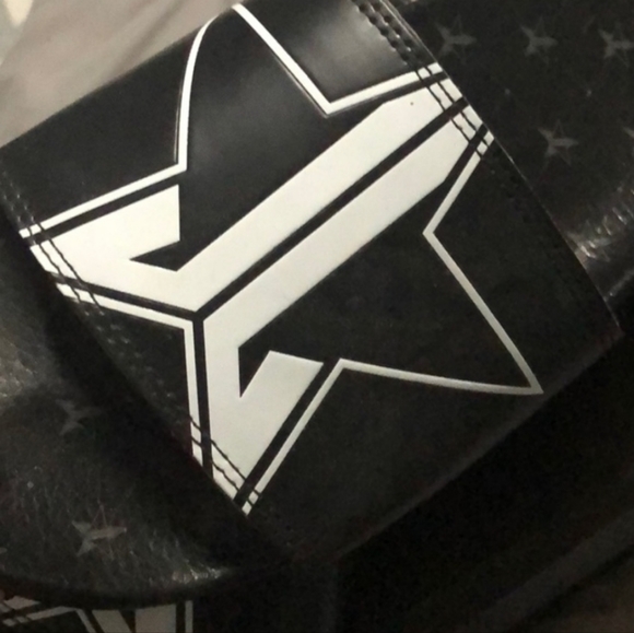 Jeffree Star Black Slides Shoes Slippers Sandals 12 RARE - Picture 2 of 4